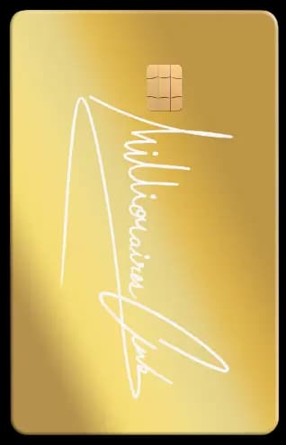 Gold Metal Card